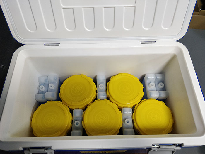 30L藍色病毒樣本轉運箱